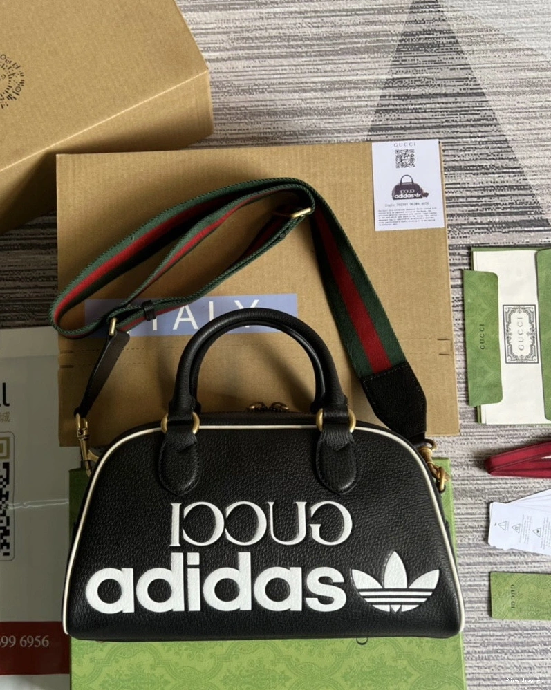 Gucci bag mini duffle Adidas x 0813